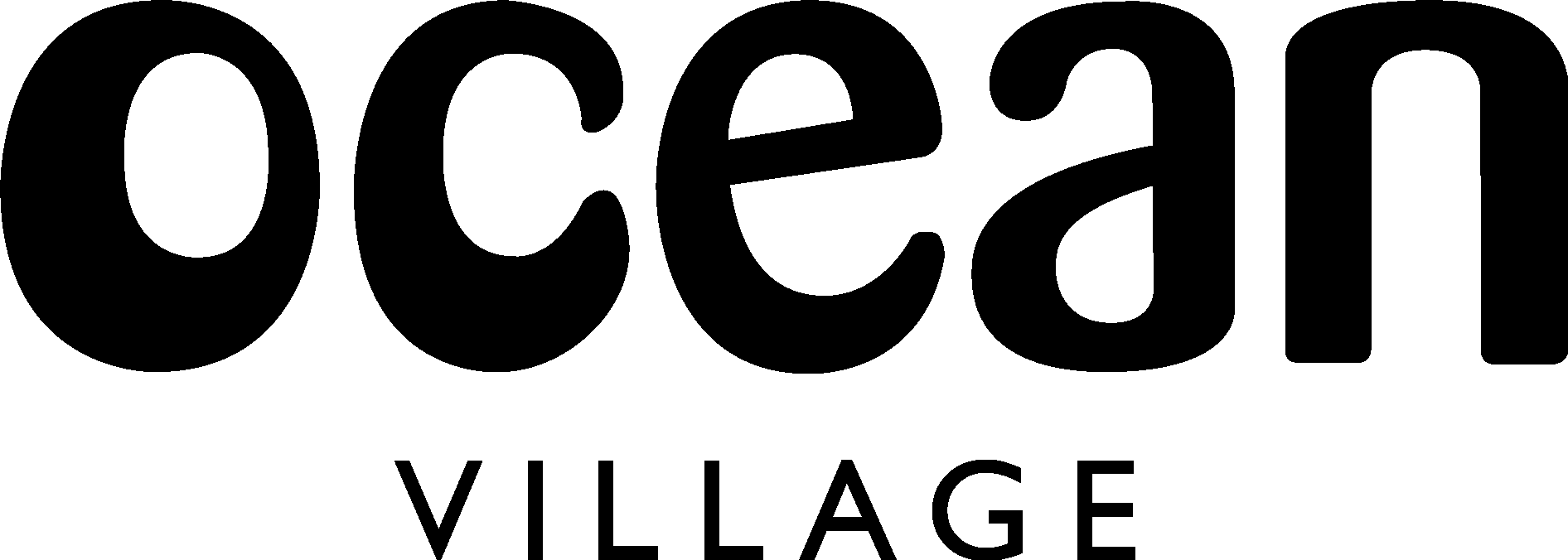 Village Bank Black Logo Vector Logo